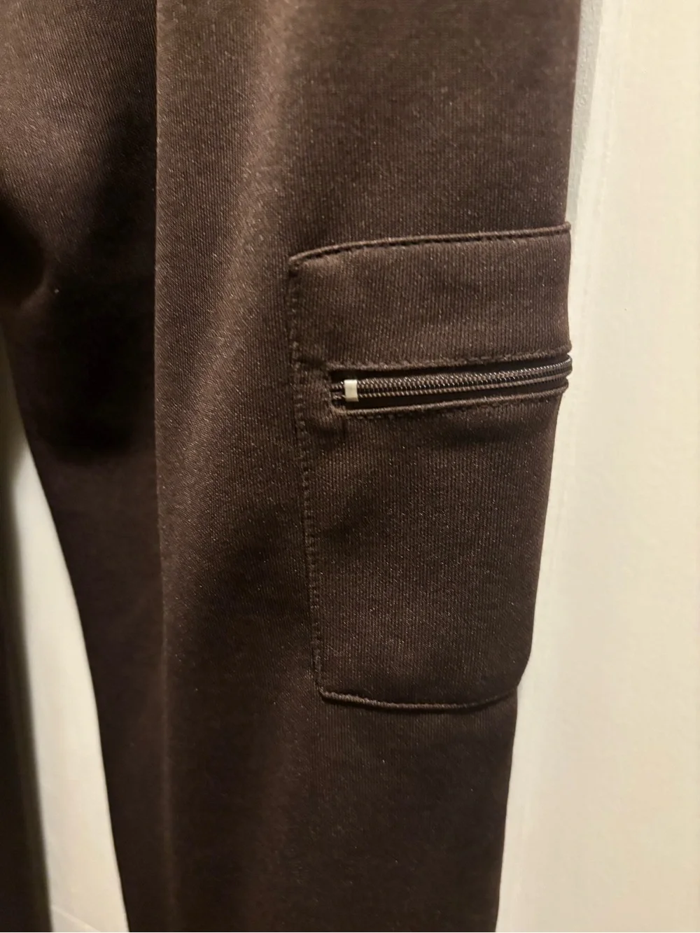 Women’s BCBG Brown Drawstring Casual Cargo-like w/Bling Pants - Picture 5 of 10